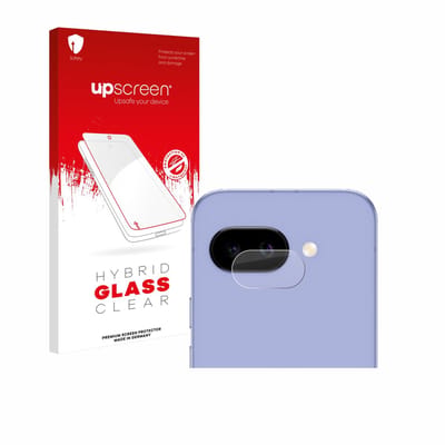 upscreen - Screenprotector voor Google Pixel 9a (ALLEEN Camera Lens) - Folie Beschermfolie Beschermglas transparant