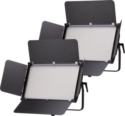 Bresser Studiolamp - Set van 2 - BR-S150B PRO - Lichtintensiteit Variabel Instelbaar