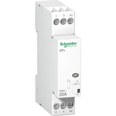 Schneider Electric Ict+ 20A Enkelpolige Contactor 230V - A9C15030