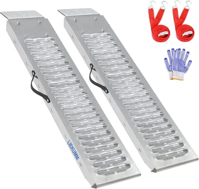 Oprijplaten voor aanhanger en motorfiets - 2 stuks, 440 kg, 101 cm