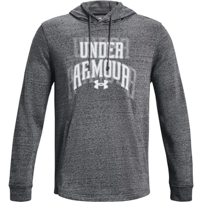 Under Armour Rival Terry Graphic Capuchon Grijs M Man