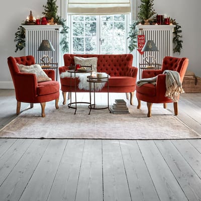 LOBERON Vloerkleed Kaelun bont