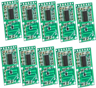 10 Stuks Bewegingssensor Module voor Microwave Radar Detectie
