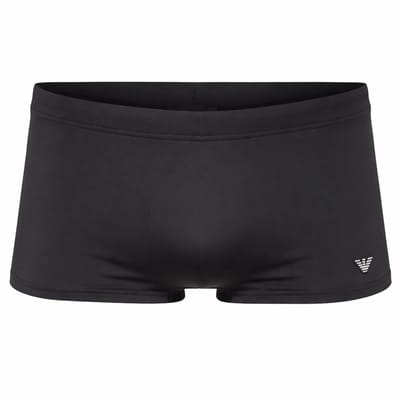 Armani Zwemboxer met mini logo zwart