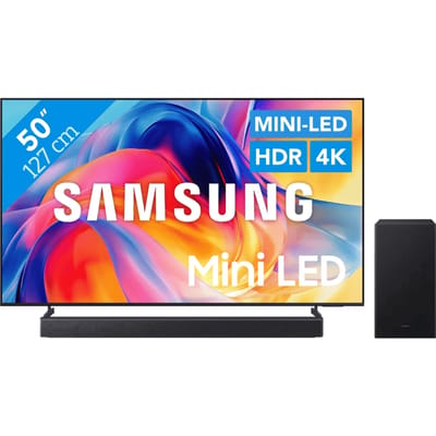 Samsung Mini-led 50" M73H (2026) + Samsung HW-B450F (2025)