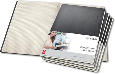 Notitieblok A4 Geruit 60 Vel - Duurzaam Papier - Set van 5 Stuks