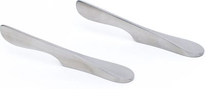 Bosign - Set met 2x Botermes - Smeermes met Zwevend Mesblad – RVS