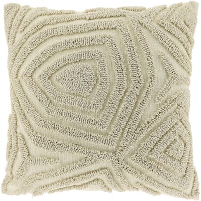 Unique Living - Sierkussen Corfu 45x45cm - Dove White