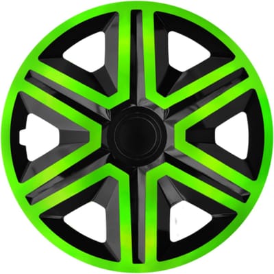 Universele wieldop 14'' NRM Action Doublecolor groen-zwart, 1 stuk