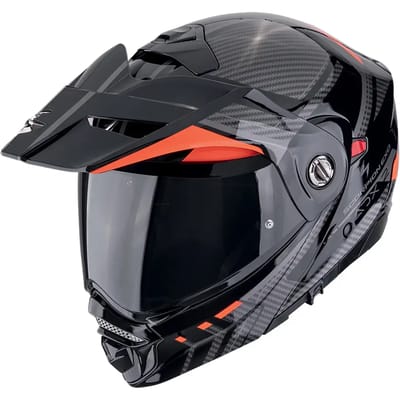 Scorpion ADX-2 Lewis Zwart Rood Systeemhelm - Helm