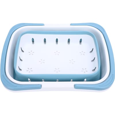 Opvouwbare Bad Speelgoed Opberg Organizer Holle Snel Drogen Badkuip Speelgoed Opbergmand voor blauw