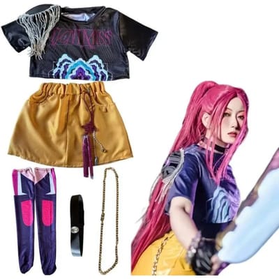 Cosplay Mira Costume de Cosplay Qualité R Perruque de Cosplay Mira Costume pour Fille Halloween Scène Motif Imprimé 3D Vêtements de Jeu de Rôle 120 pink