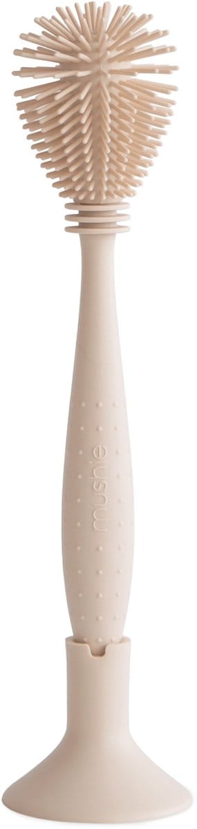 Mushie Silicone Flessenborstel - Shifting Sand