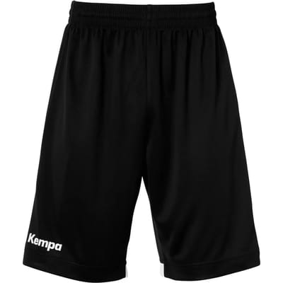 Kempa Player Long Shorts Kind Zwart-Wit Maat 128