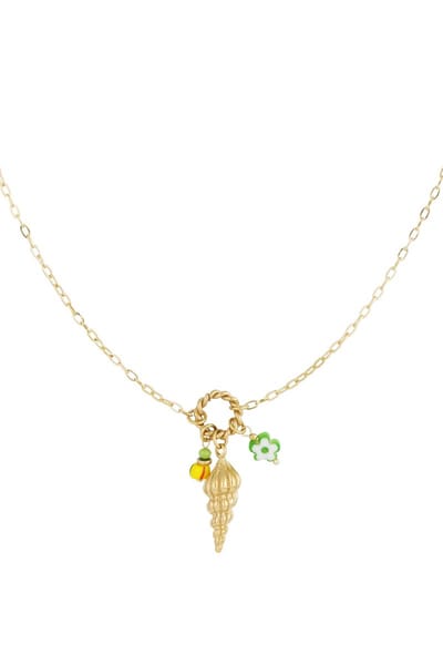 Shell Necklace - Gold kleur
