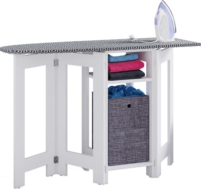 Houten ladekast Strijkplank Dressoir Hoge kast Strijkplank Dressoir Bigalos