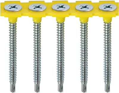Gipsplaatschroeven - Zelfborend - Gipsplaten Monteren - Verzinkt Gelegeerd Staal - 3.5x50 mm - Zilver