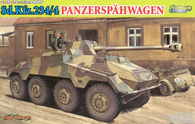 Dragon Modelbouwpakket Militaire voertuigen - 6772 Sd.Kfz. 234/4 Panzerspähwagen - Panzerwagen - '39-'45 Series Premium Edition Plastic - 1:35 - Modelbouw
