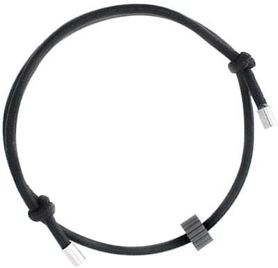 Dailygoods- Autoraam Breker Hoogwaardige Rubber - Polsband met Wolfraamcarbide Kraal - Veiligheidsglas Breker - Zelfreddingsmiddel - Verstelbaar Draagbereik 14-26CM - Lichtgewicht Accessoire - Ontsnappingsmiddel