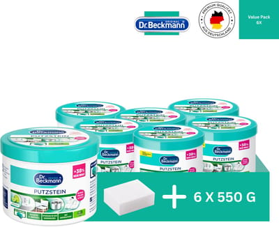 Dr. Beckmann Poetssteen 6 x 550g – Bulk Voordeelverpakking