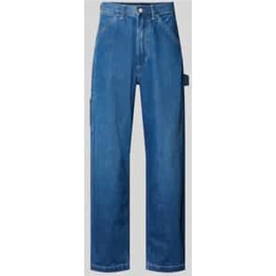 Baggy fit jeans van puur katoen