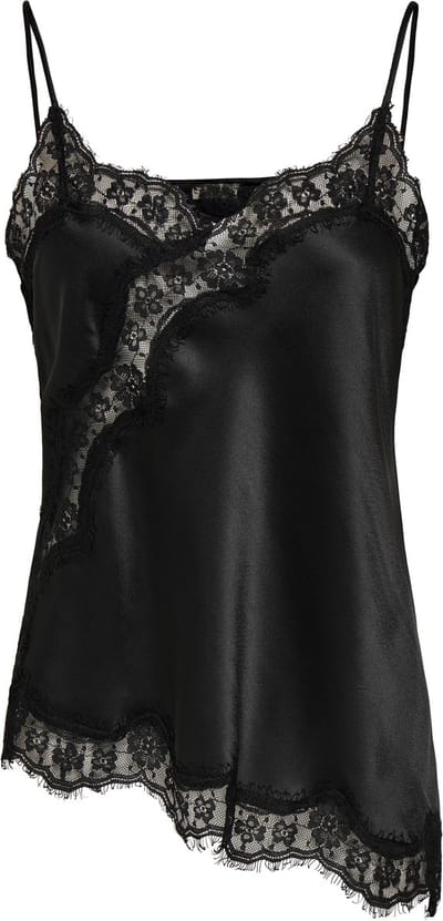 Jacqueline de Yong Jdy fifi asymmetrische singlet met kant 15379243
