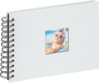 Walther SA-109-BL Fun Baby Selection - Spiraal album - Formaat 23 x 17 cm - Lichtblauw