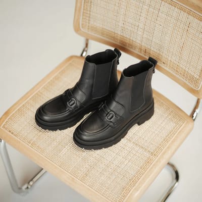 Red-Rag 74508 Boots Dames - Zwart - Maat 41