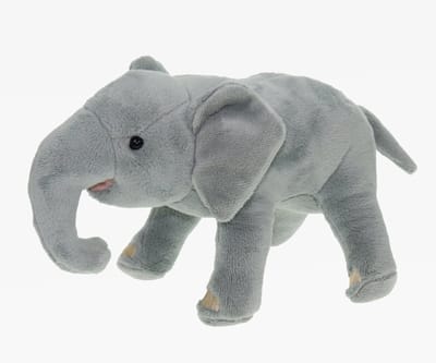 Cornelissen Olifant knuffel - 22 cm - pluche - Afrikanse olifanten - knuffeldier
