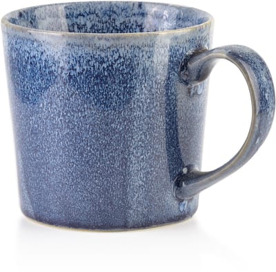 Soepkommen Met Oor - 400 ML - 4- stuks - Mok Met Oor - Kommen Met Oor - Ontbijtkommen - Schaaltjes - Blauw - Keramiek