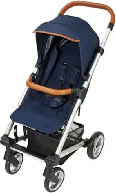 XQC - Mutsy Nexo - Hoes voor Kinderwagen Duwstang - Cover voor Veiligheidsbeugel - Cognac