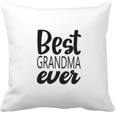 Akyol - best grandma ever Kussen hoes - Oma - oma mama - moederdag - cadeau - verjaardag - oma - 40 bij 40 cm