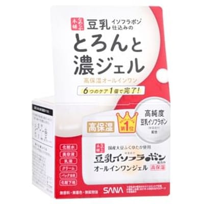 SANA - Soy Milk Moisture 6 In 1 Gel Cream Enriched - Gezichtscrème