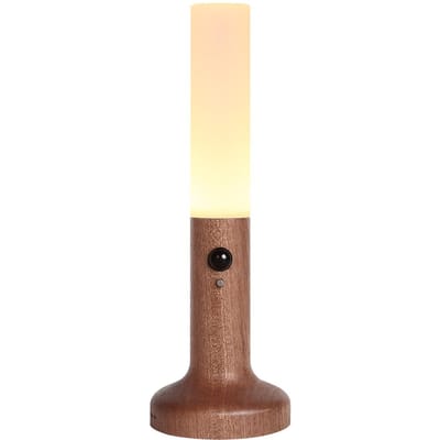 Slimme Bewegingssensor Nachtlampje Massief Houten Tafellamp Wandlamp Oplaadbare LED Sfeerverlichting Chabili wood