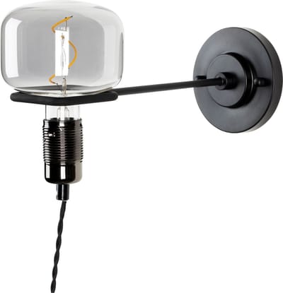 Zuiver Hazy Wandlamp - Zwart