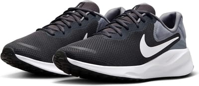 Nike Revolution 7 Antraciet Wit Heren Sneakers Zwart Koelgrijs FB2207-007 43