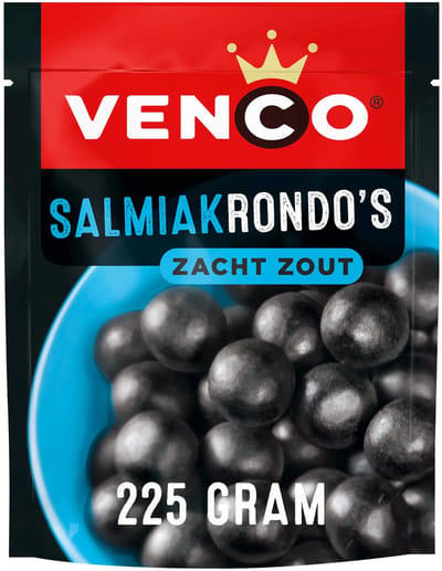 Venco Salmiak Rondo’s stazak - 10 x 235 gram