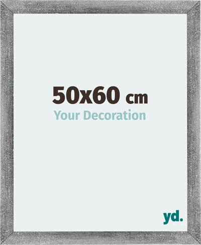 Your Decoration - Fotolijst 50x60 cm - MDF - Grijs Geveegd - Mura