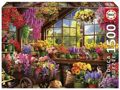 Educa - Puzzel - Potting Shed - 1500 stukjes - Legpuzzel