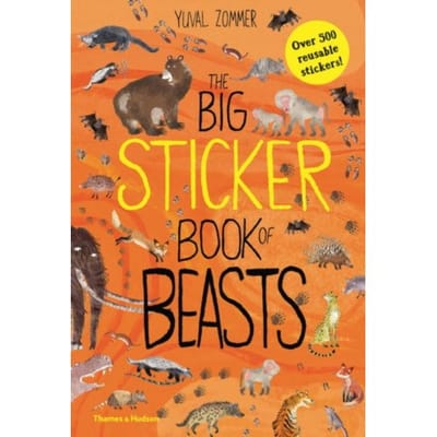 The Big Sticker Book Of Beasts - The Big Book Series - Yuval Zommer