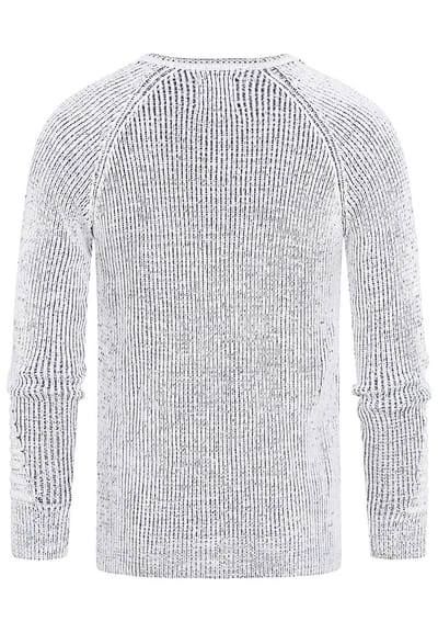 Chunky Slim Fit V-Hals Trui
