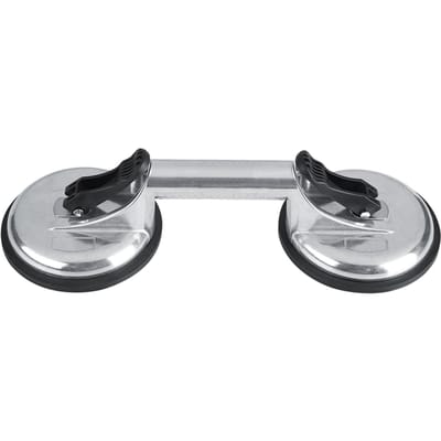 Aluminiumlegering Zuignap Professionele Dubbele Platen Glasheffer Verplaatser Deukentrekker gray