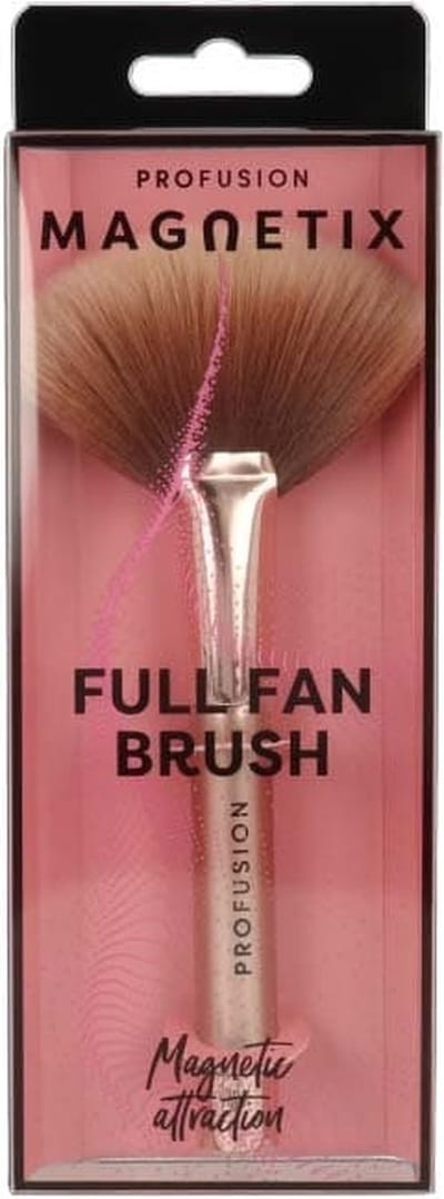 Profusion Makeup Kwasten Magnetix - Kwasten Set - Poeder Kwast - Blush Kwast - Full Fan Brush