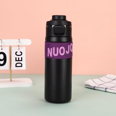 Nouvelle Tasse à Shot Double en Acier Inoxydable Double Vide Grande Capacité Tasse à Boisson Droite Haut Niveau d'Apparence Tasse Thermos Portable 600ml