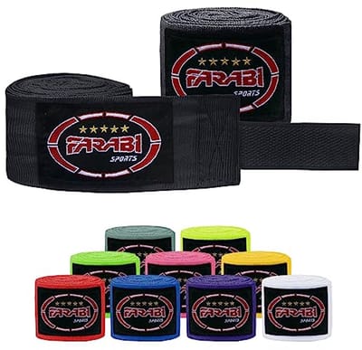 Boksbandages van 2,5 en 4 meter voor MMA, Muay Thai, training en kickboksen
