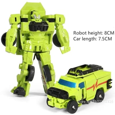 Mini Transformatie Robot Kit Speelgoed Modellen 2 In 1 Vervormde Auto Speelgoed Robots Speelgoed voor Kinderen Cadeau Actiefiguur Kinderspeelgoed