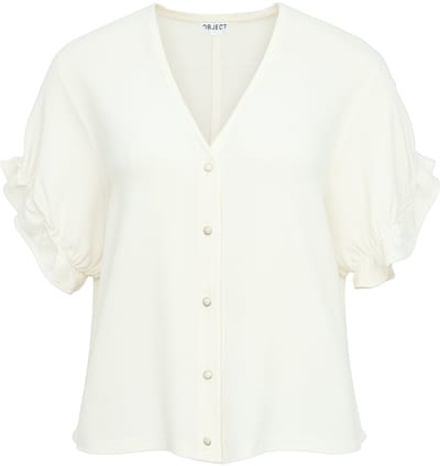 Object Top Denim V-hals