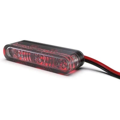 Motorfiets achter LED-knipperlichten Highsider Star-MX1 Pro 3en1