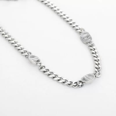 Bijoutheek Collier Goodlife Schakels Strass