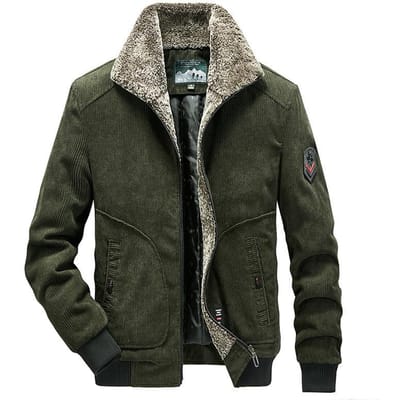 Winter Corduroy Gewatteerde Jas Losse Grote Maat Gewatteerde Jas Casual Warme Gewatteerde Jas 6XL gray